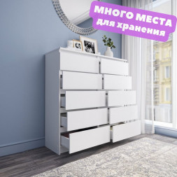 Белый комод в спальню 