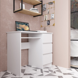 Белый письменный стол