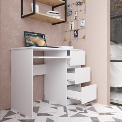 Белый письменный стол