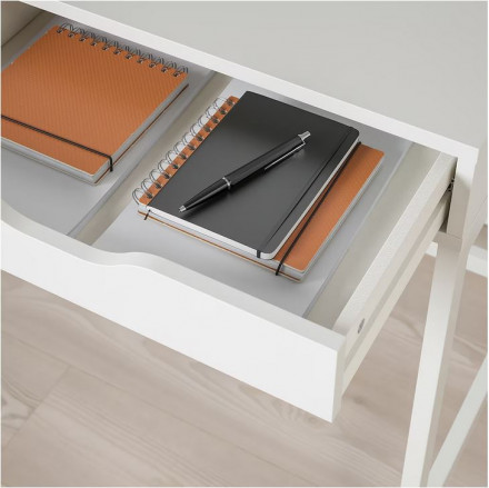 Современная мебель Белый письменный стол аналог ИКЕА АЛЕКС (IKEA ALEX), купить недорого в фирменном салоне магазине «Моя Мебель», всего за 16 990 руб.